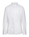 Daniele Alessandrini Homme Man Shirt White Size 17 ½ Cotton, Elastane