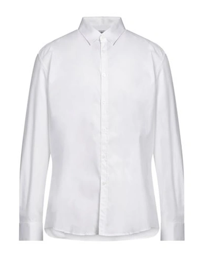 Daniele Alessandrini Homme Man Shirt White Size 15 ¾ Cotton, Elastane In White