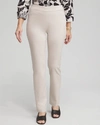 Chico's Petite Brigitte Slim Pants In Light Tan