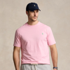 Polo Ralph Lauren Jersey Crewneck T-shirt In Garden Pink/c5140