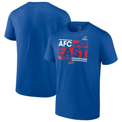 Fanatics Branded  Royal Buffalo Bills 2023 Afc East Division Champions Conquer T-shirt