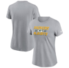 NIKE NIKE GRAY GREEN BAY PACKERS 2023 NFL PLAYOFFS ICONIC T-SHIRT