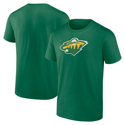 Fanatics Branded Green Minnesota Wild Alternate Logo T-shirt