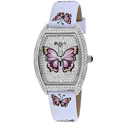 Pre-owned Christian Van Sant Women's Papillon Silver Dial Watch - Cv4871