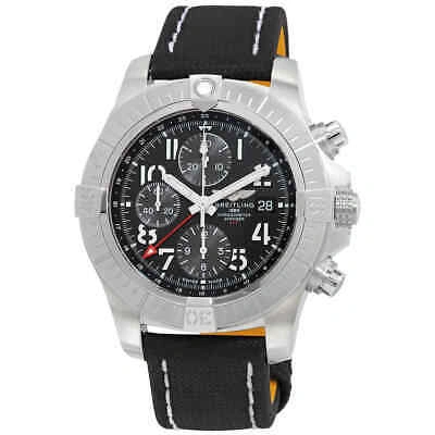 Pre-owned Breitling Avenger Chronograph Gmt Automatic Chronometer Mens Watch A24315101b1x2