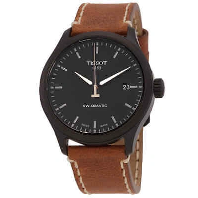 Pre-owned Tissot Gent Xl Automatic Black Dial Men's Watch T116.407.36.051.01