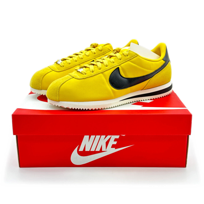 Pre-owned Nike Dz2795-700  Cortez Vivid Sulfur (women's) In Gold