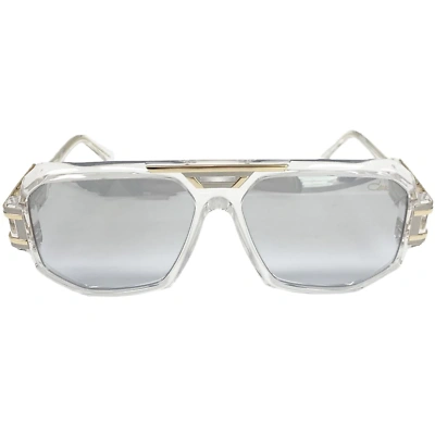 Pre-owned Cazal Sunglasses  Legends 675 003 60 14 135 Crystal Bicolour Grey Gradient Lens 1