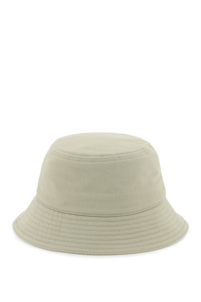 Burberry Ekd Bucket Hat In Neutro