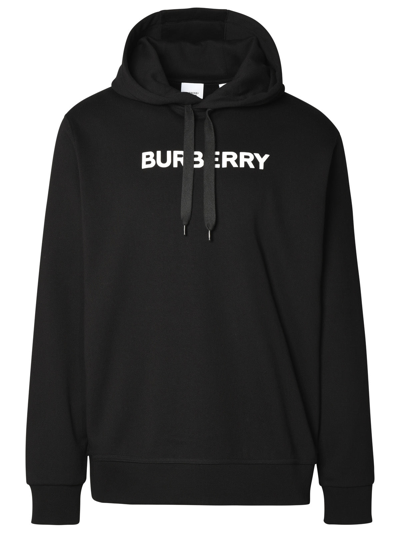 Burberry Man Black Cotton Sweatshirt