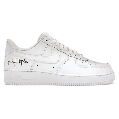 Pre-owned Nike Ts Cactus Jack Utopia Air Force 1'07 Womens Style : Ts-waf100 In White