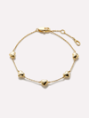 Ana Luisa Lani Puffy Heart Station Bracelet