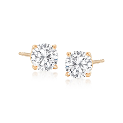 Ross-simons Diamond In 14kt Yellow Gold