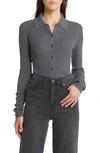 Nordstrom Signature Cashmere Crewneck Sweater In Grey Dark Heather