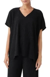 EILEEN FISHER BOXY TEXTURE TOP