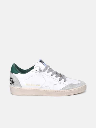 Golden Goose White Leather Sneakers