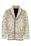 Alanui Jacquard Bandana Fringe Cardigan In Printed