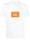C.p. Company Cp Company Logo T Shirt In Yellow & Orange