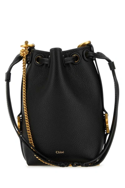 Chloé Chloe Bucket Bags In Black