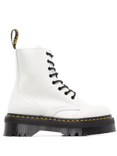 Dr. Martens Jadon Shoes In White