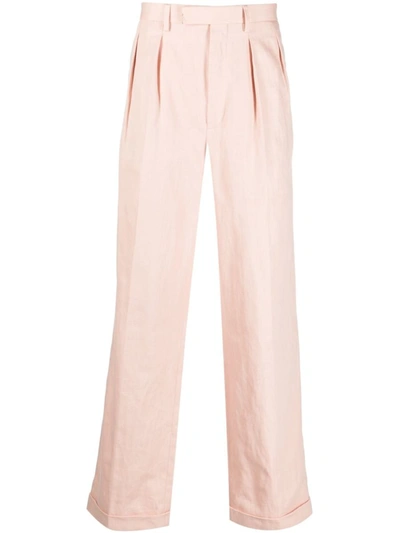 Dries Van Noten Parnes 6237 M.w.pants Clothing In 354 Salmon