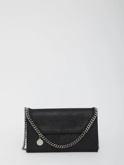 Stella Mccartney Falabella Mini Shoulder Bag In Black