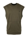 Fred Perry Fp Tricot Tank Top In Green