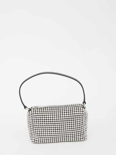 Alexander Wang Heiress Medium Pouch In Silver