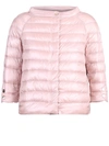Herno Snap Button Padded Jacket In Pink
