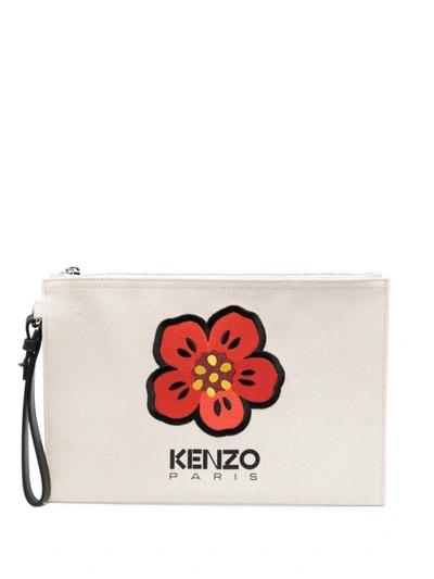 Kenzo Pochette Bags In 03 Ecru