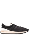 LANVIN LANVIN RUNNING SNEAKER IN NYLON, NAPPA AND SUED SHOES