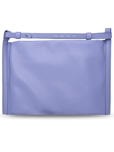 Proenza Schouler White Label Lilac Leather Minetta Bag In Lilla