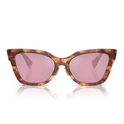 Miu Miu Eyewear Sunglasses In Brown