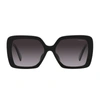 Miu Miu Womens Black Mu 10ys Glimpse Acetate Sunglasses In Black
