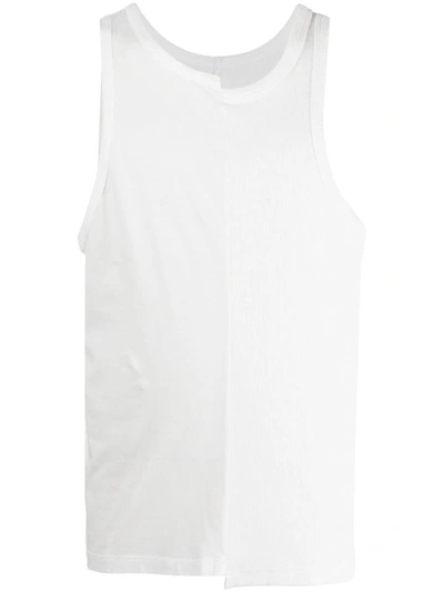 Mm6 Maison Margiela Tank Top Clothing In 961 Off White