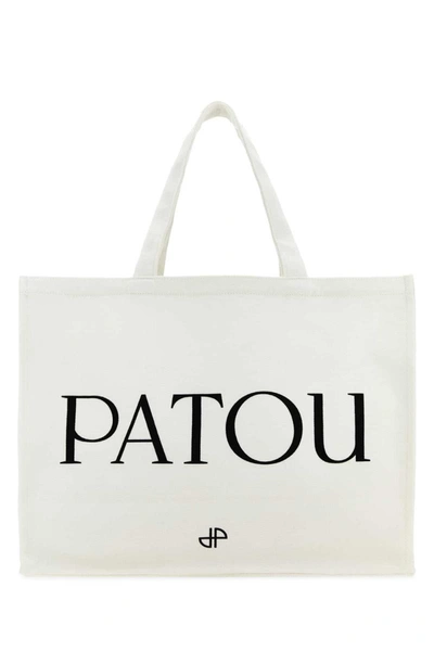 Patou Handbags. In White