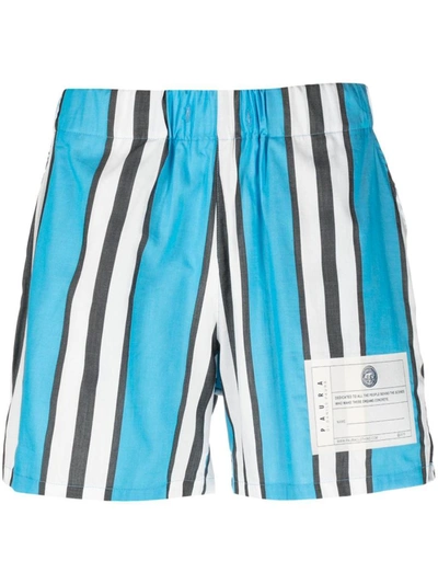 Paura Short  Men In Gnawed Blue