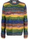 Paura Carli Crewneck Sweater Clothing In Multicolour