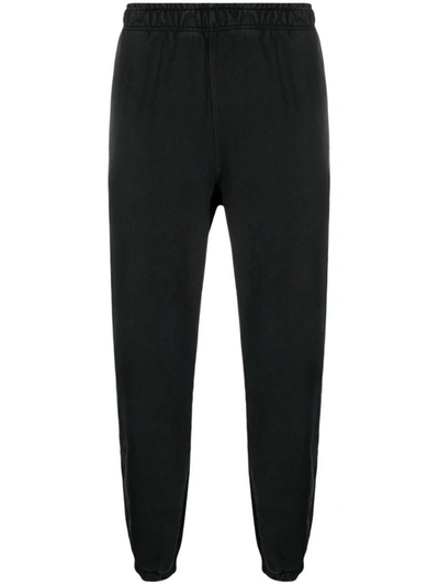 Paura Logo-embellished Cotton Track Pants In Black