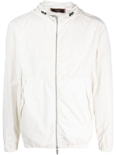 Peserico Zip-fastening Hooded Jacket In 502 Frangipani