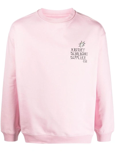 Rassvet Men Sunlight Supplier Sweatshirt Knit, Pink In Pink & Purple