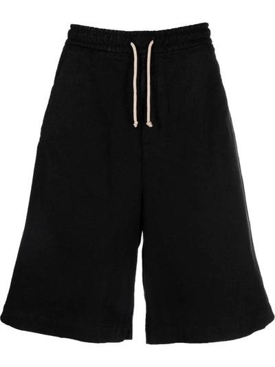Société Anonyme Man Shorts & Bermuda Shorts Black Size Xs Cotton, Elastane In Black