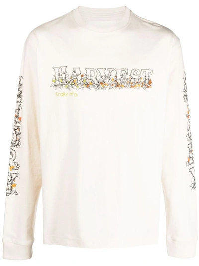 Story Mfg. Story Mfg Grateful Tee Ls Harvest In Neutrals