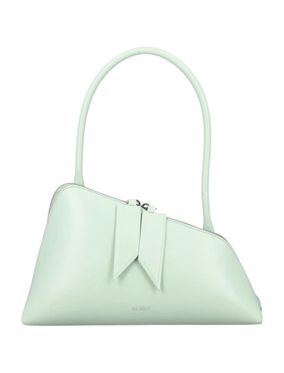 Attico The  Sunrise Shoulder Bag In Acquamarina