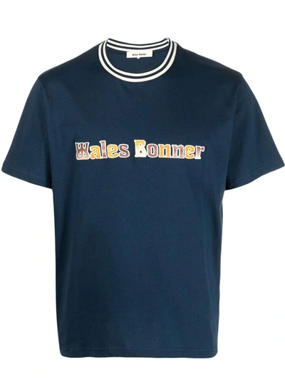 Wales Bonner Original T-shirt Clothing In Blue