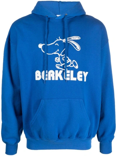Wild Donkey Felpa Cappuccio Berkeley Clothing In Blue