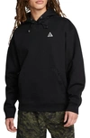 Nike Unisex  Acg Therma-fit Fleece Pullover Hoodie In Black/ Summit White