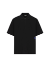 BURBERRY BURBERRY LOGO EMBROIDERED SHORT SLEEVED POLO SHIRT
