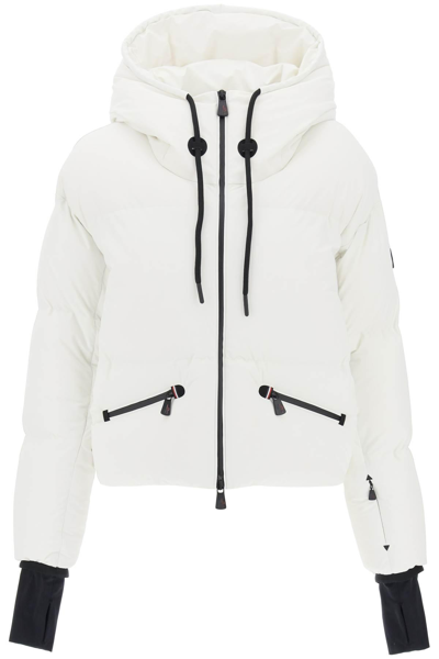 Moncler Allesaz Short Ski Down Jacket In White