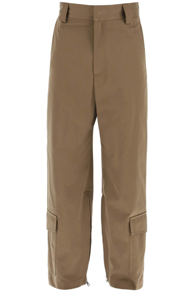 Bottega Veneta Cargo-style Trousers In Brown